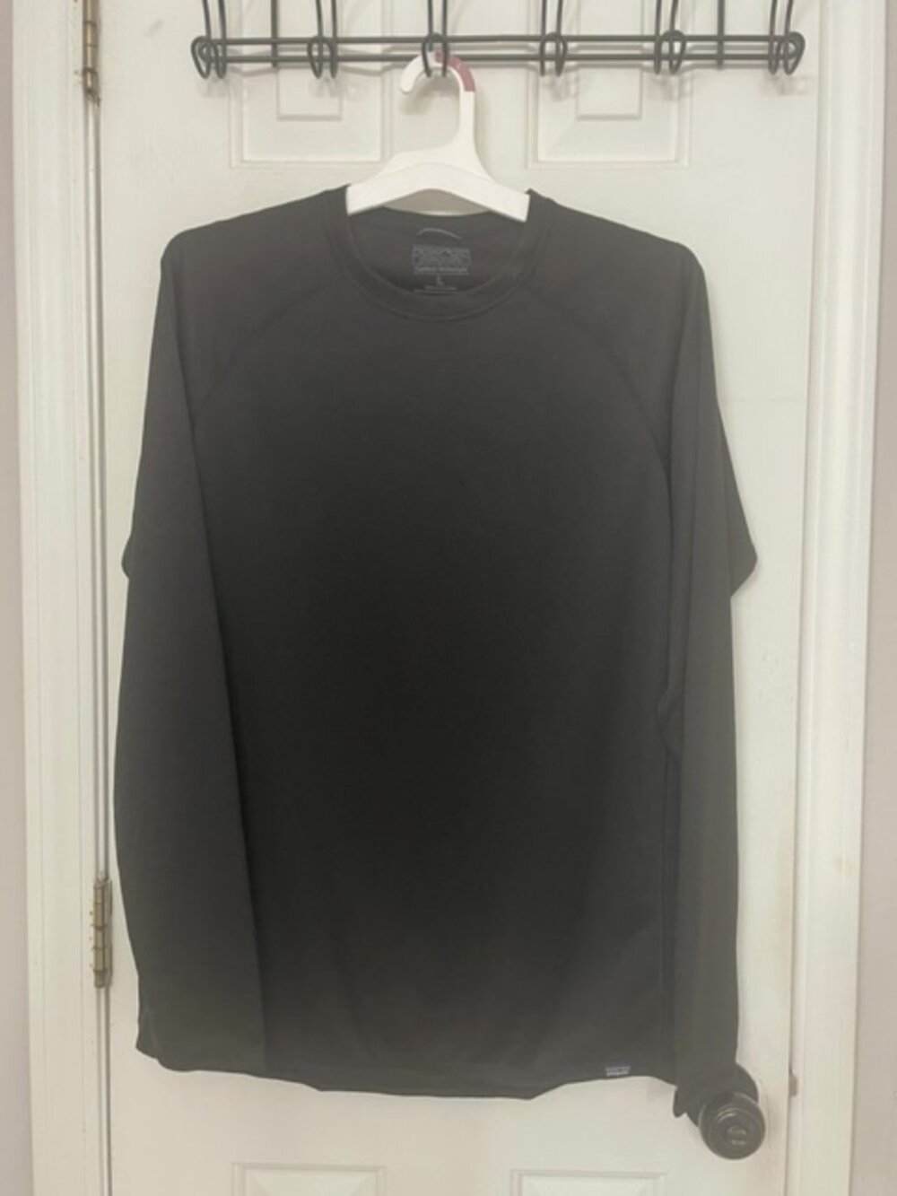 Patagonia Midweight Capilene Baselayer Long Sleeve Black Men’s Size Large